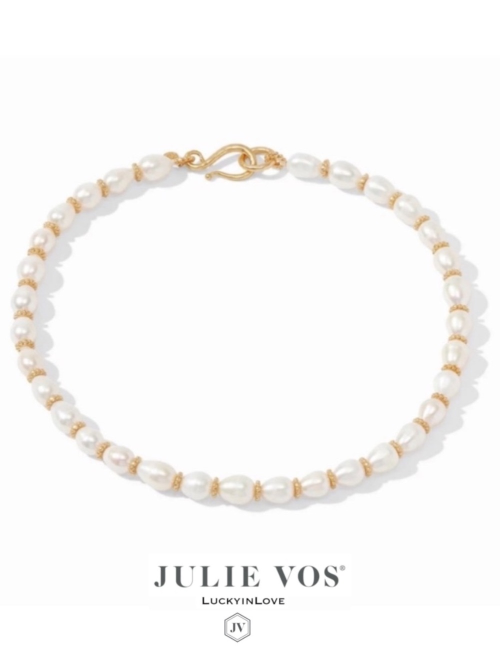 RARE JULIE VOS • Marbella Pearl Necklace